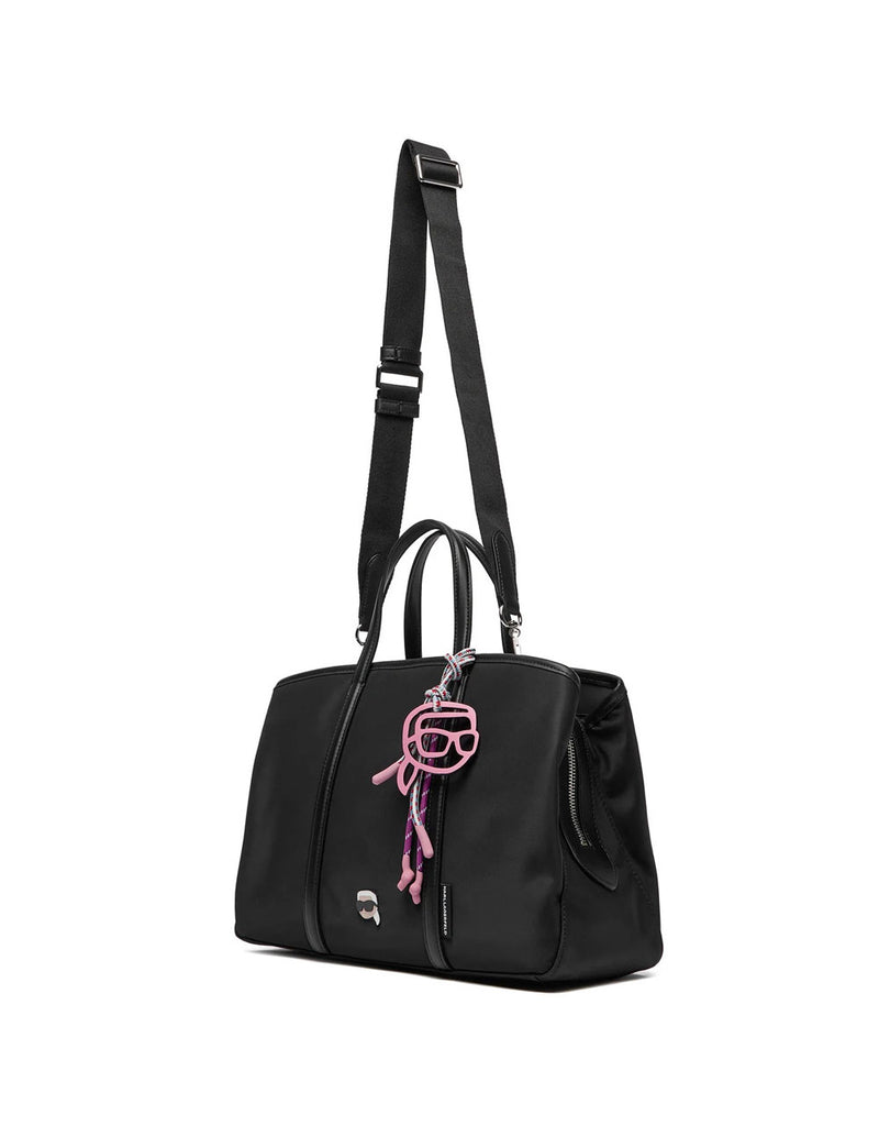 Bolso Karl Lagerfeld con Logo Negro Mujer 25 x 22 x 13