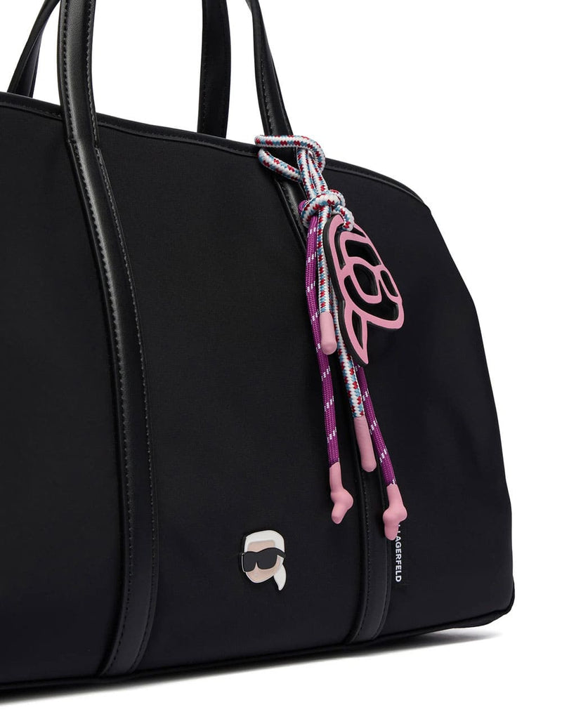 Bolso Karl Lagerfeld con Logo Negro Mujer 25 x 22 x 13