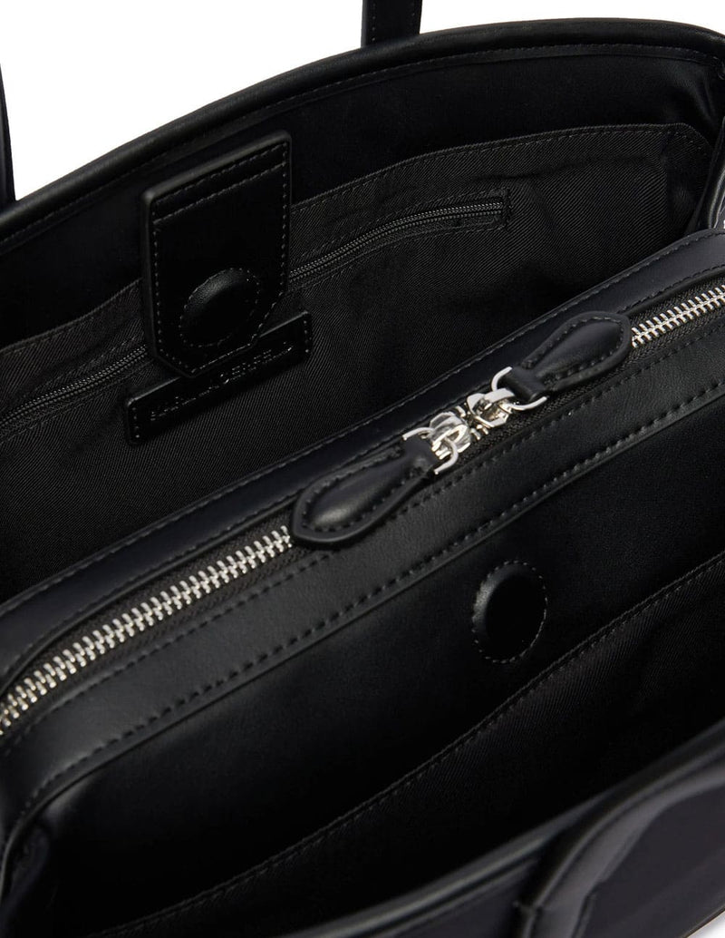 Bolso Karl Lagerfeld con Logo Negro Mujer 25 x 22 x 13