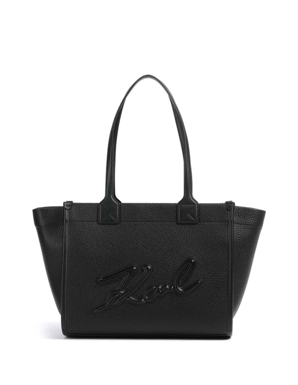 Bolso Karl Lagerfeld con Logo Negro Mujer 32 x 26 x 13