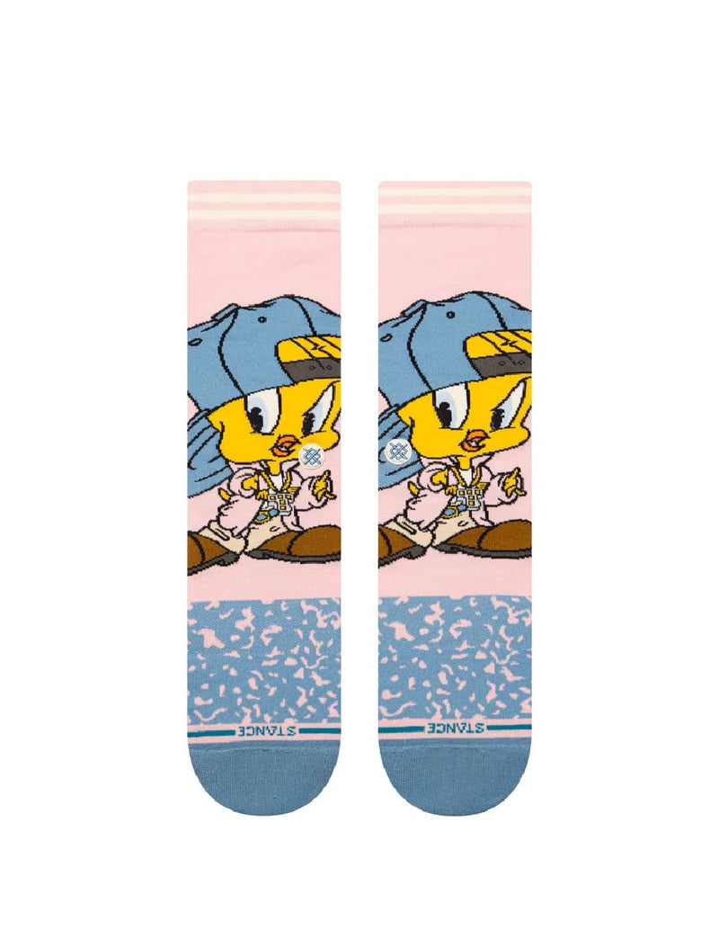 Calcetines Stance Tweety Rosas Unisex