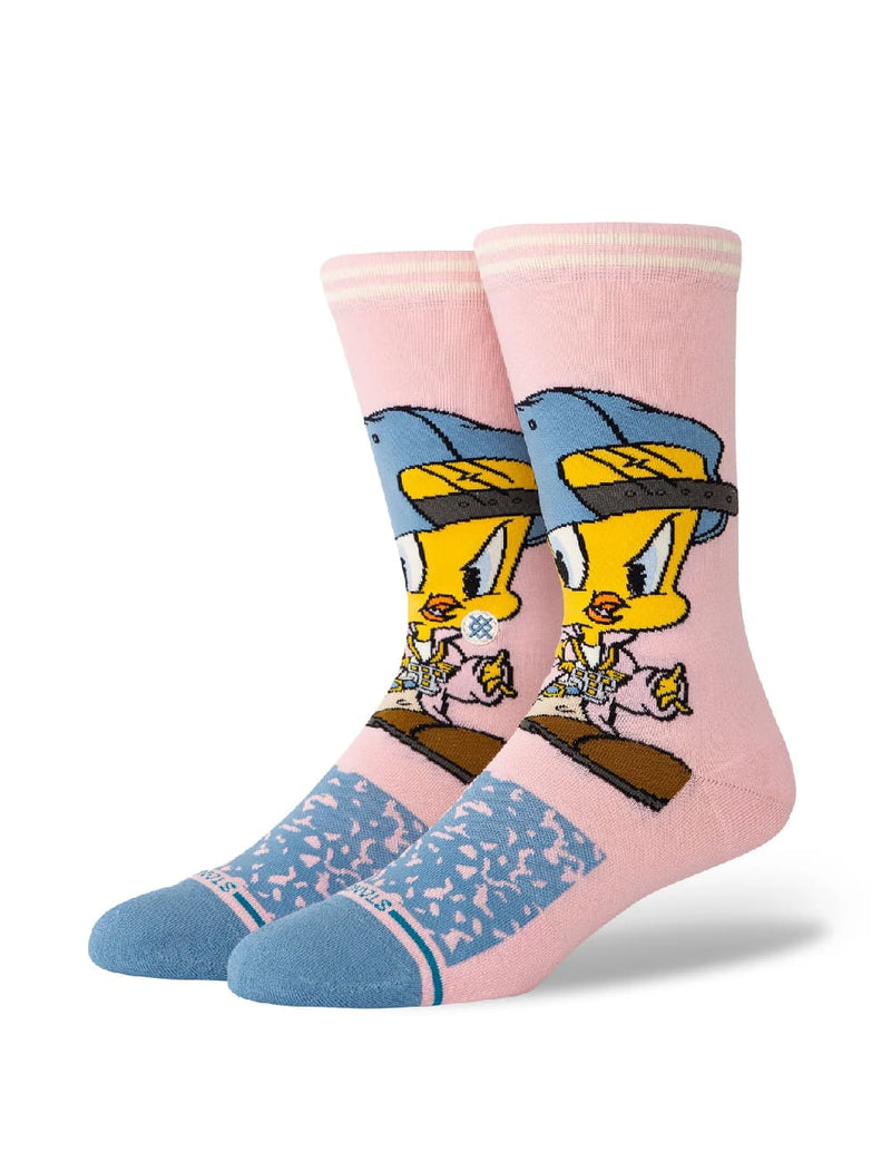 Calcetines Stance Tweety Rosas Unisex