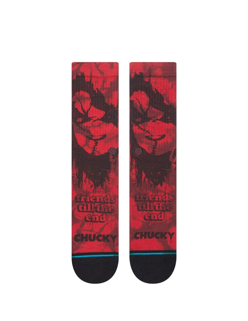 Stance Wanna Play Red and Black Unisex Socks