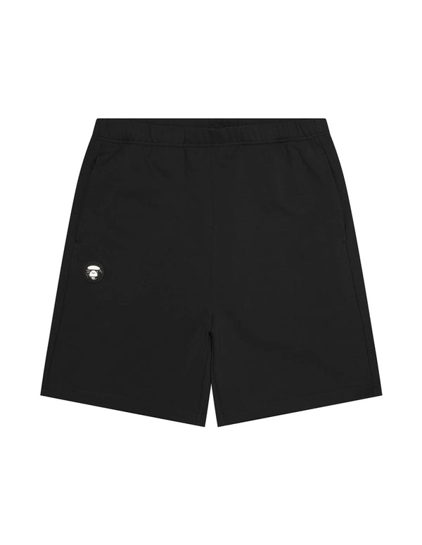 Pantalón Corto AAPE BY A BATHING APE Moonface Logo Negro Hombre