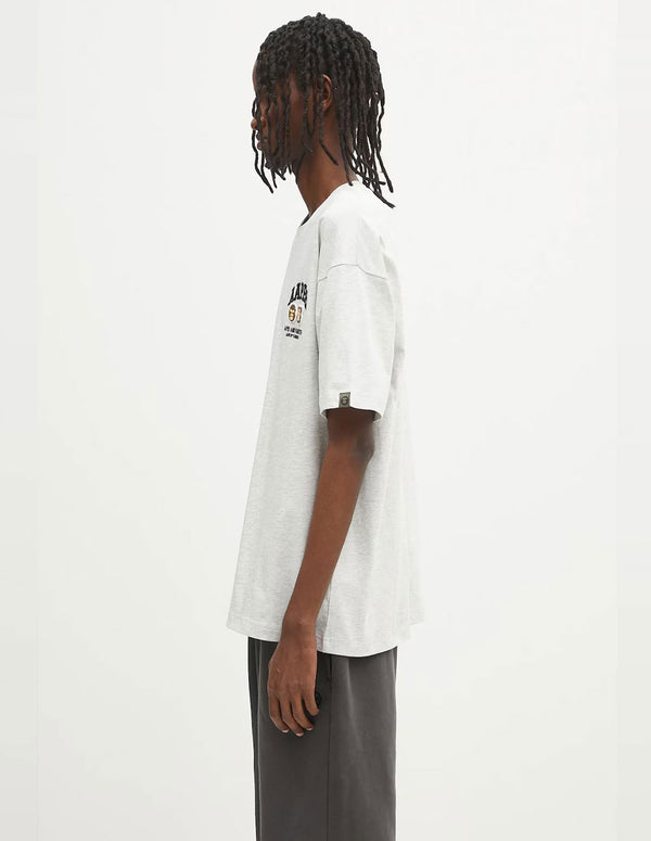 Camiseta AAPE BY A BATHING APE Basic Gris Hombre