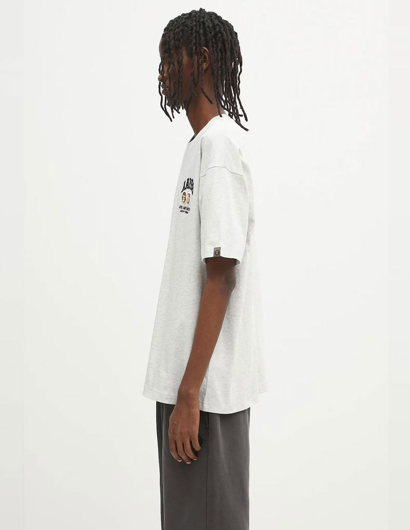 Camiseta AAPE BY A BATHING APE Basic Gris Hombre