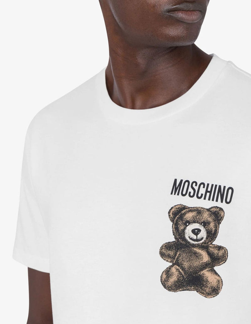 Camiseta Moschino LittleTeddy Bear Blanca Hombre