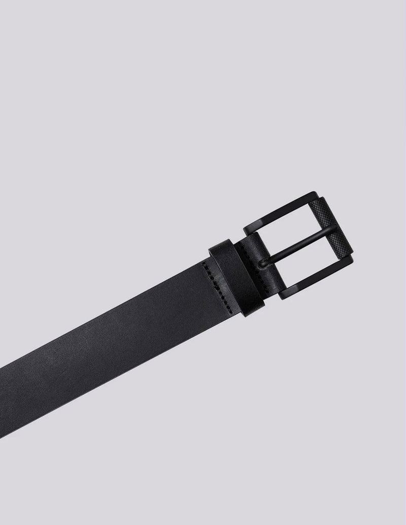 Cinturón Replay con Logotipo Rombo Negro Hombre