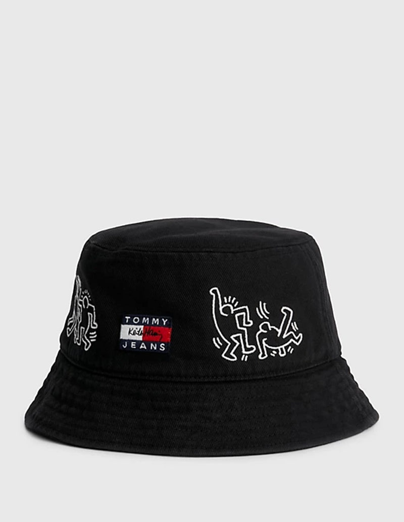 Tommy Jeans x Keith Haring Bucket Hat Black Unisex