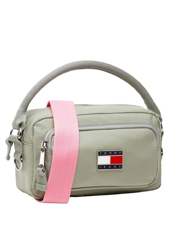Bolso Tommy Jeans Crossover Festival Verde Mujer