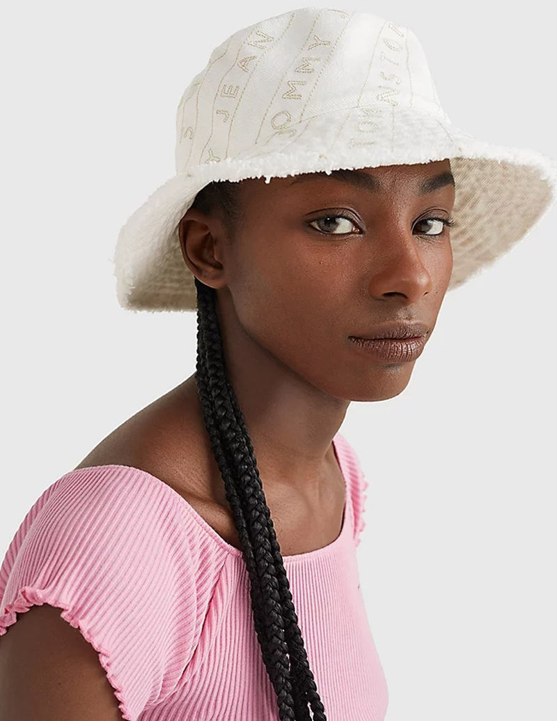 Tommy Jeans Item Hat White Woman