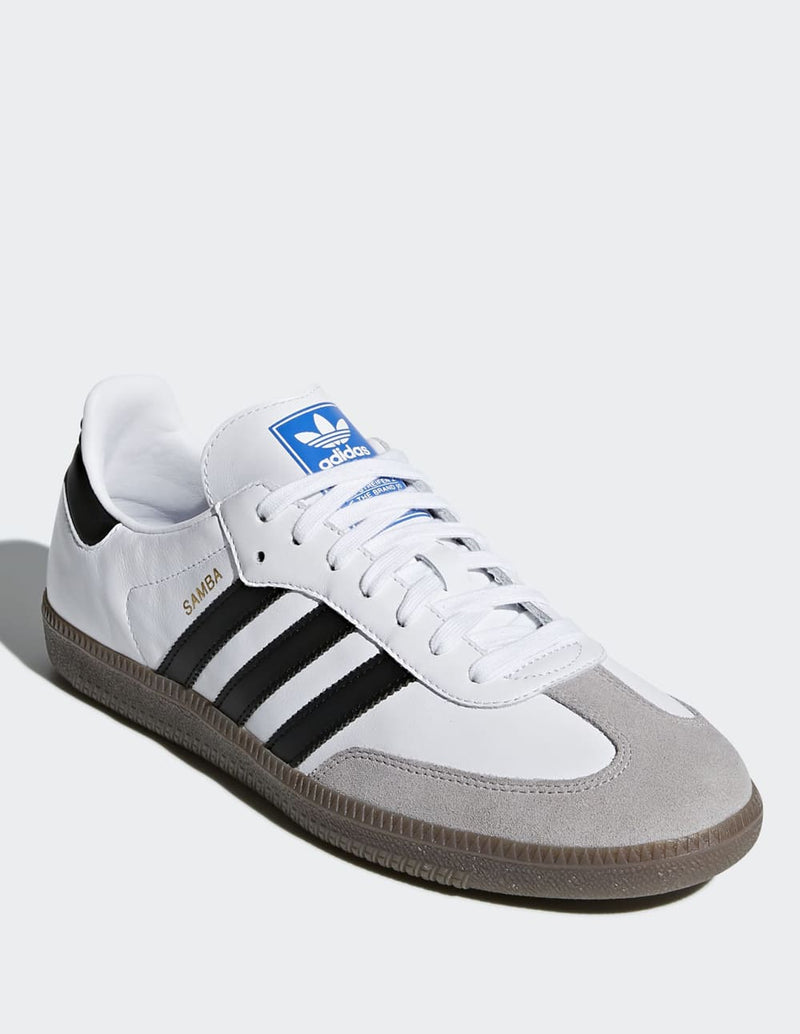 adidas Samba OG Blancas y Negras Unisex B75806 Comprar Online en