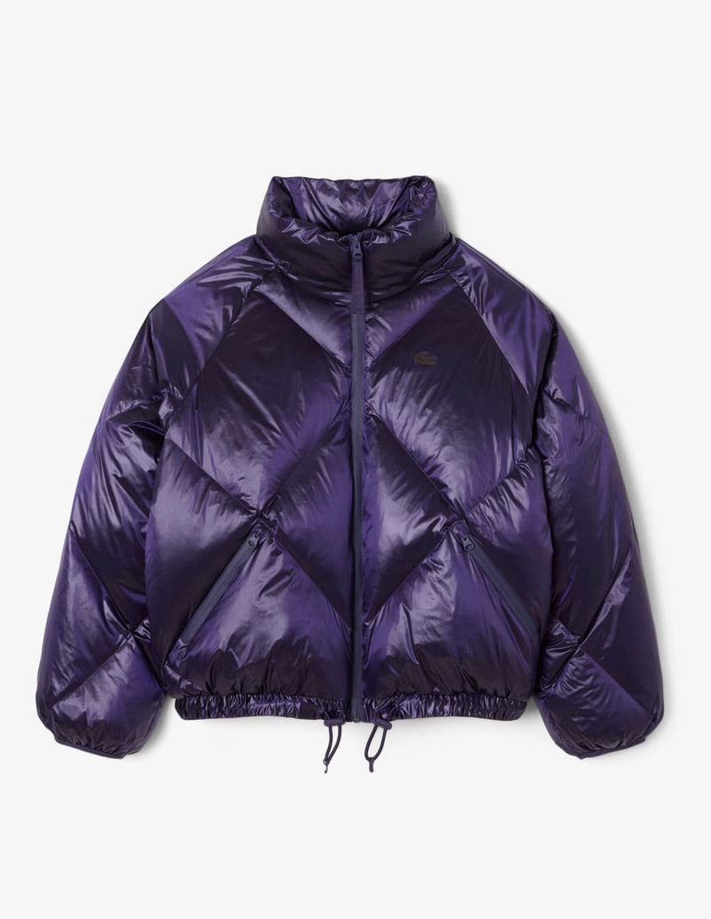 Plumas Lacoste Hidrófugo Morado Mujer
