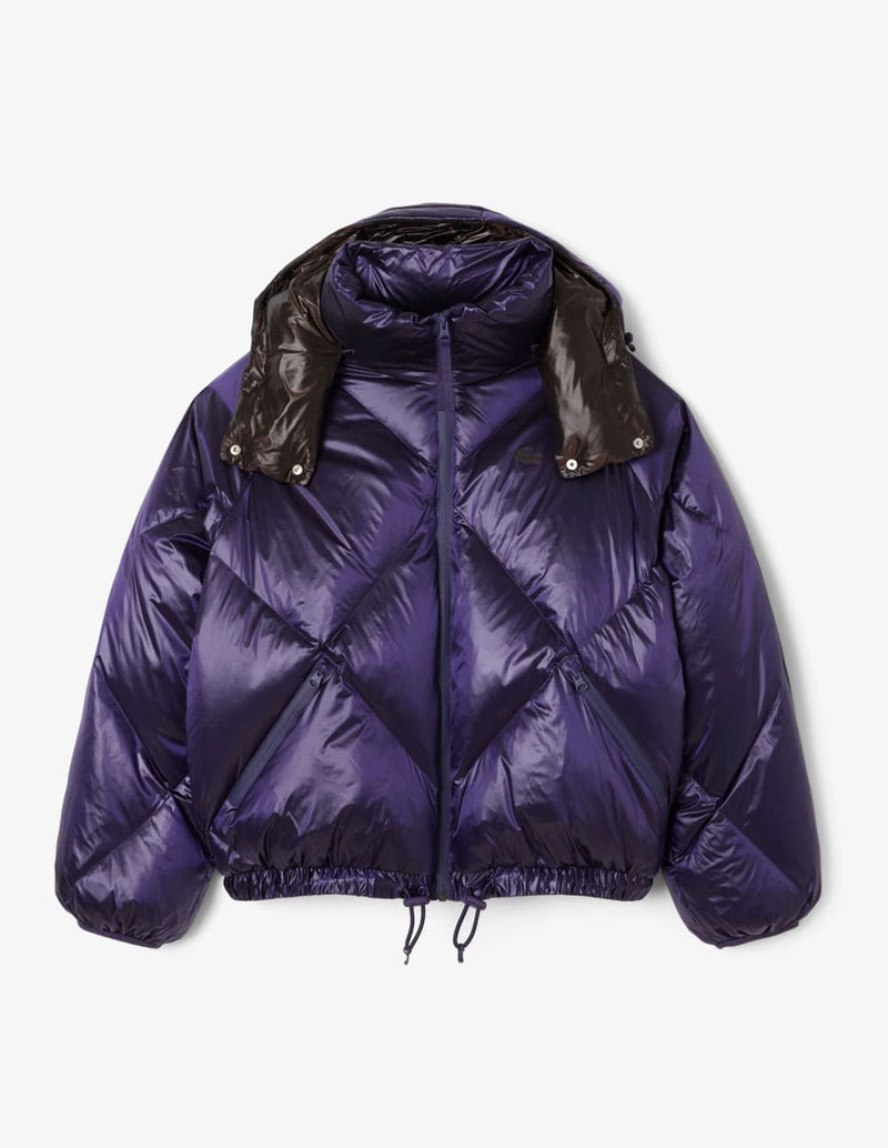 Plumas Lacoste Hidrófugo Morado Mujer