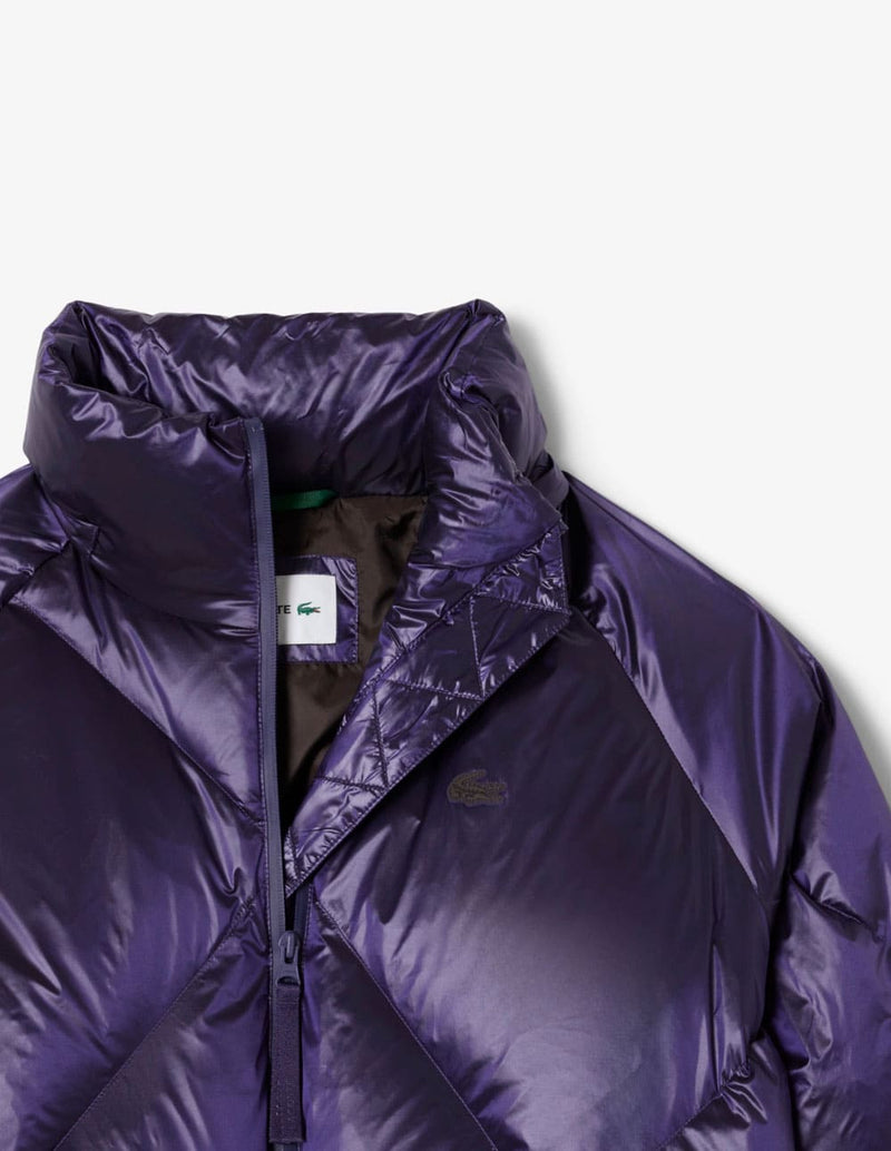 Plumas Lacoste Hidrófugo Morado Mujer