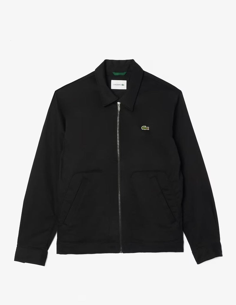 Parka Chaqueta Negra Lacoste Parka Abrigo Lacoste Hombre Jacket