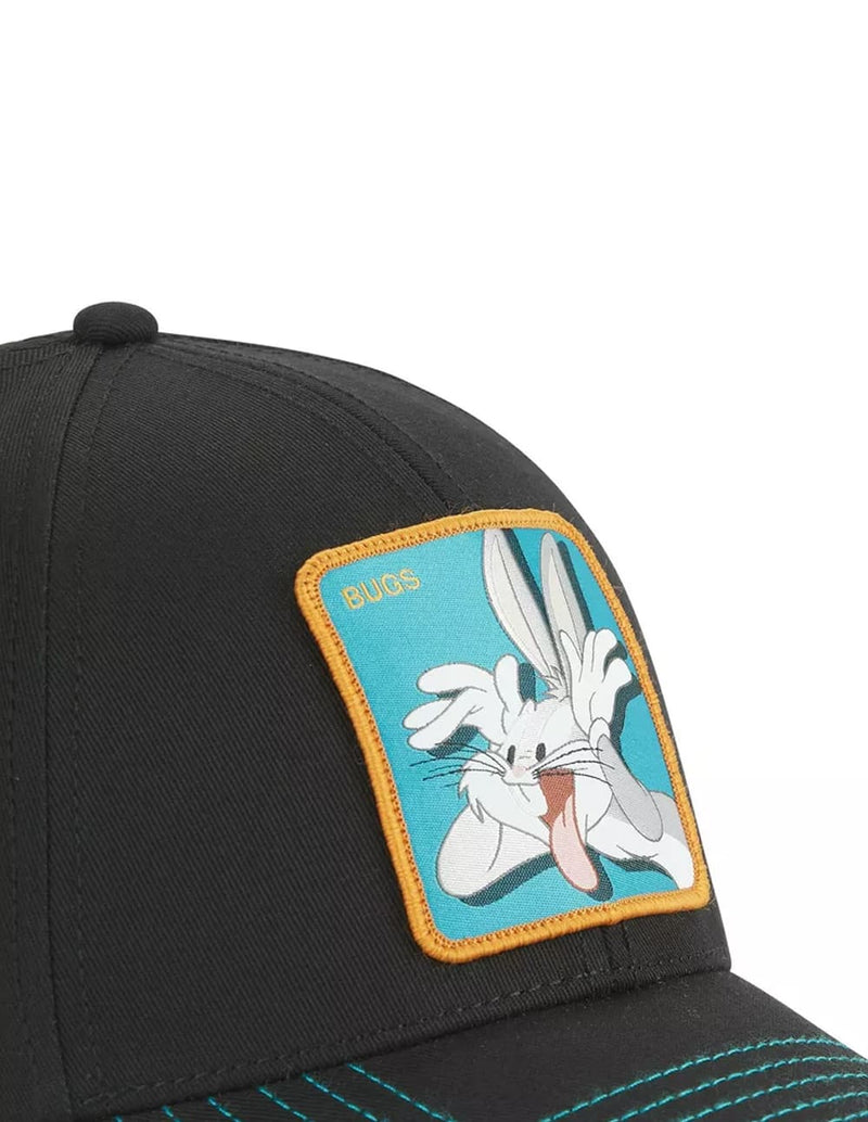 Gorra Capslab Bugs Bunny Negra Unisex