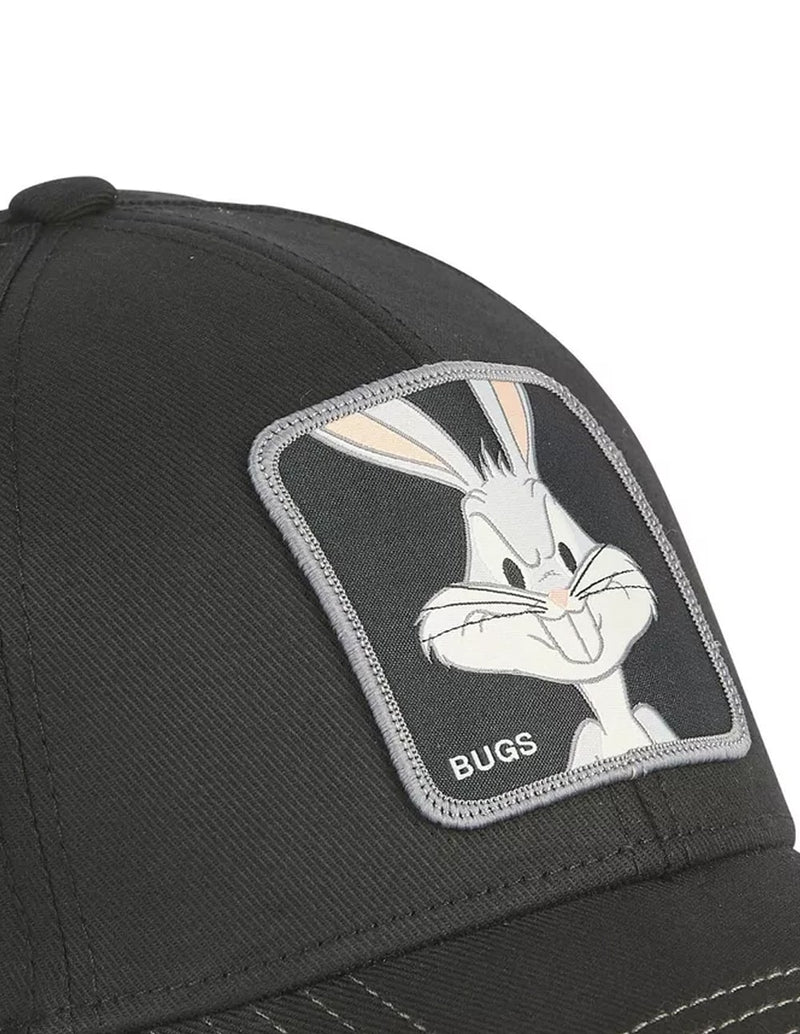 Gorra Capslab Bugs Bunny Negra Unisex