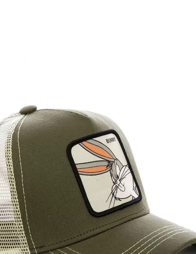 Gorra Capslab Bugs Bunny Verde Unisex