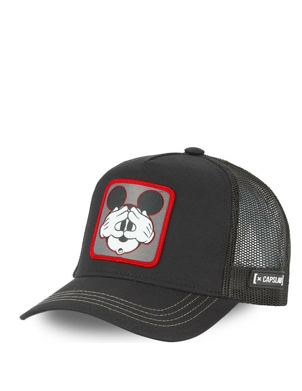 Gorra Capslab Mickey Mouse Negra Unisex