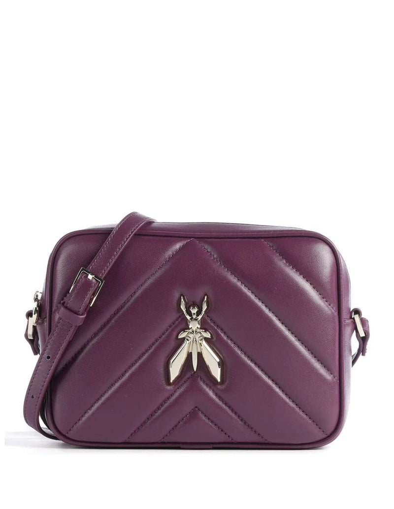 Bolso Patrizia Pepe con Logo Morado Mujer 22 x 16 x 6