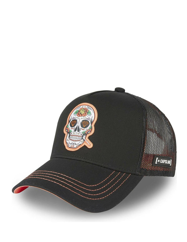 Gorra Capslab Chupa Chups Negra Unisex