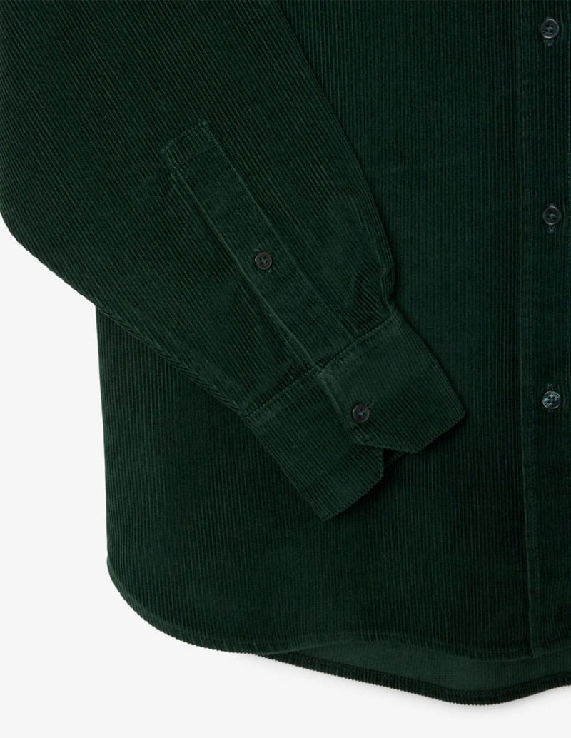 Sobrecamisa Lacoste de Pana Verde Mujer