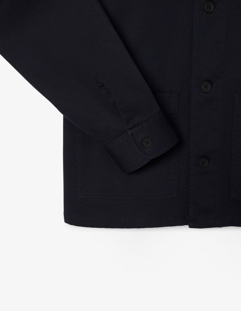 Sobrecamisa Lacoste de Pana Azul Marino Hombre