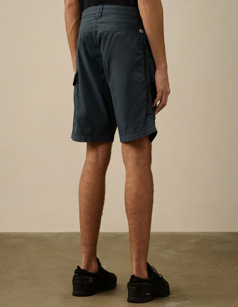 Pantalón Corto C.P. Company Cargo Fili Strech Azul Hombre