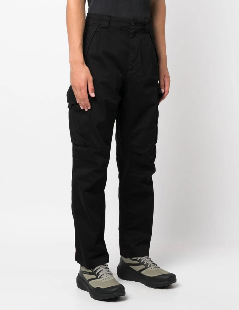 Pantalón Cargo C.P. Company Recto Negro Hombre