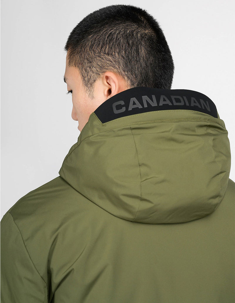Chaqueta Canadian St.John Verde Hombre
