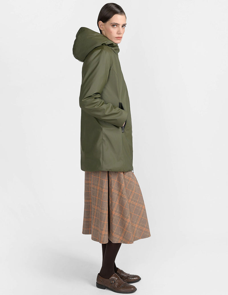 Parka Canadian Terrabone Verde Mujer