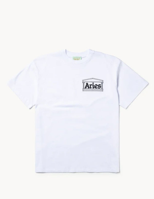 Camiseta Aries Temple Blanca Unisex