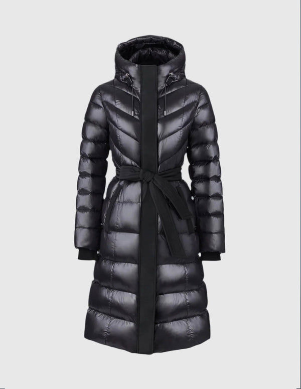 Abrigo MACKAGE Coralia Plumón Reciclado Negro Mujer