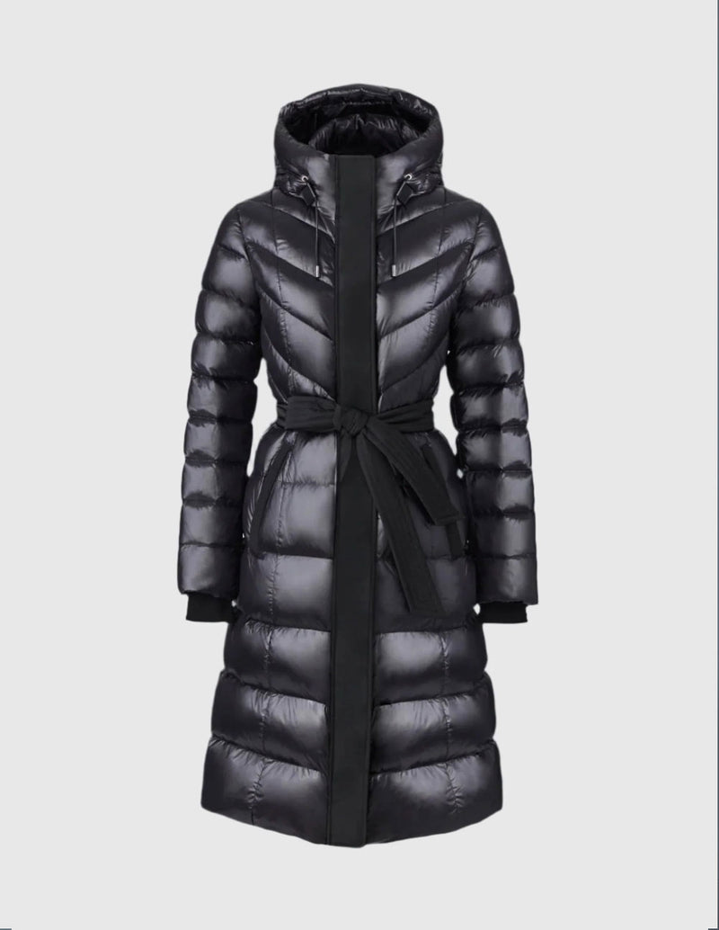 Abrigo MACKAGE Coralia Plumón Reciclado Negro Mujer