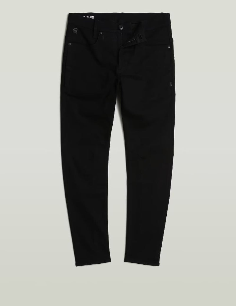 Pantalón Vaquero G-Star D-Staq 3D Slim Negro Hombre