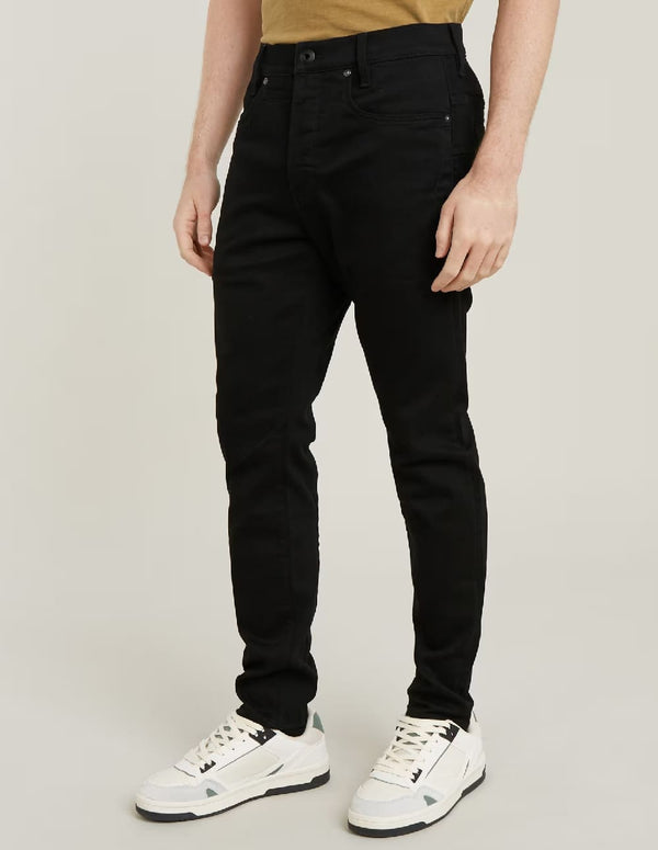 Pantalón Vaquero G-Star D-Staq 3D Slim Negro Hombre