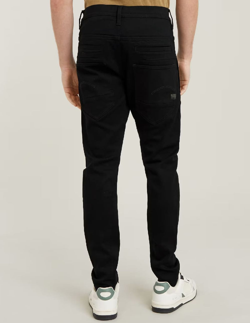 Pantalón Vaquero G-Star D-Staq 3D Slim Negro Hombre