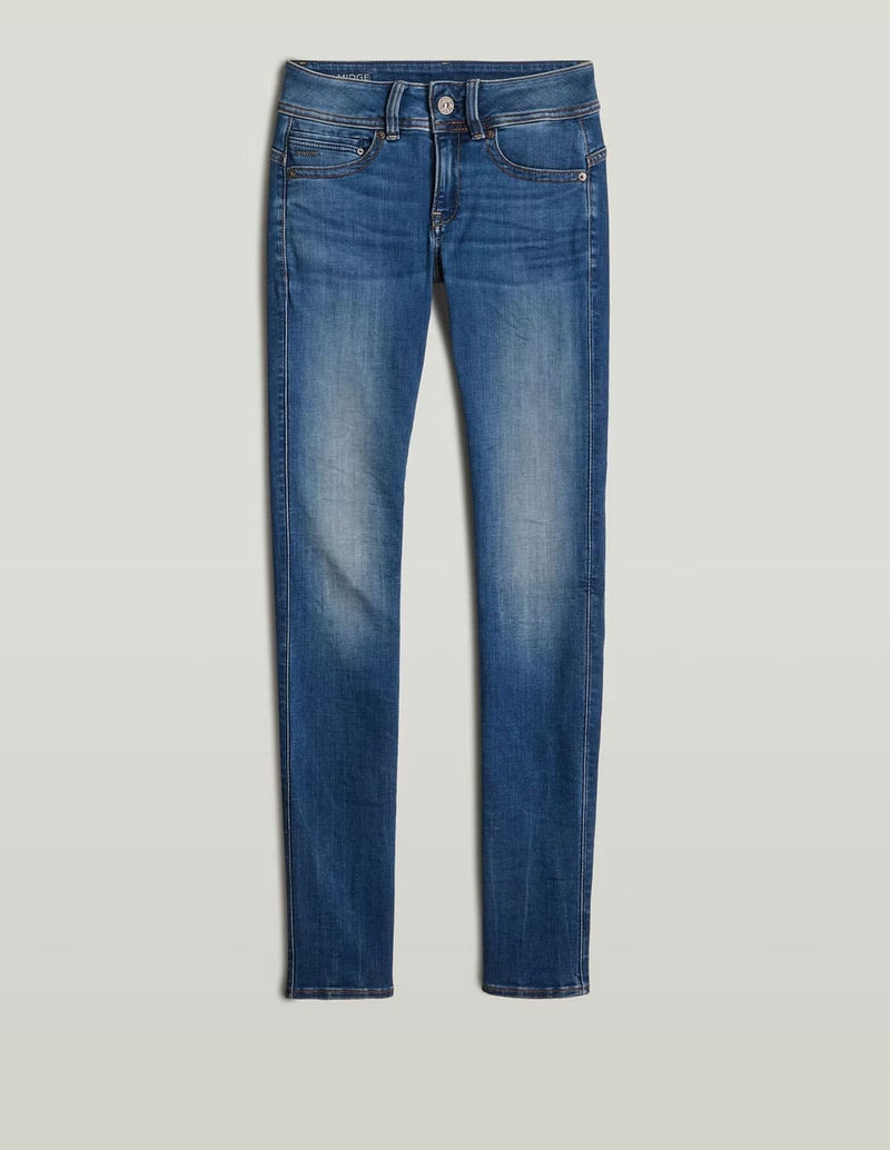 Pantalón Vaquero G-Star Midge Straight Azul Mujer