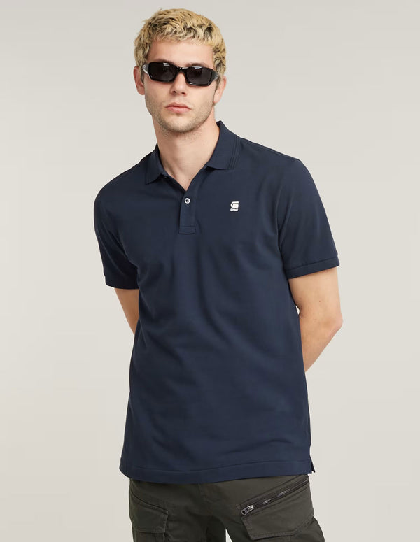 Polo G-Star Dunda Slim Azul Hombre