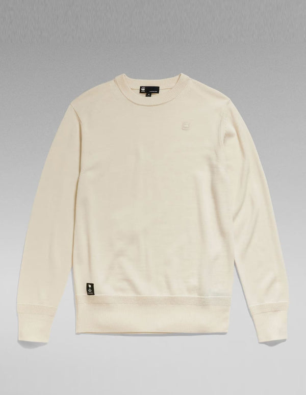 Jersey G-Star Premium Core Knitted Beige Hombre
