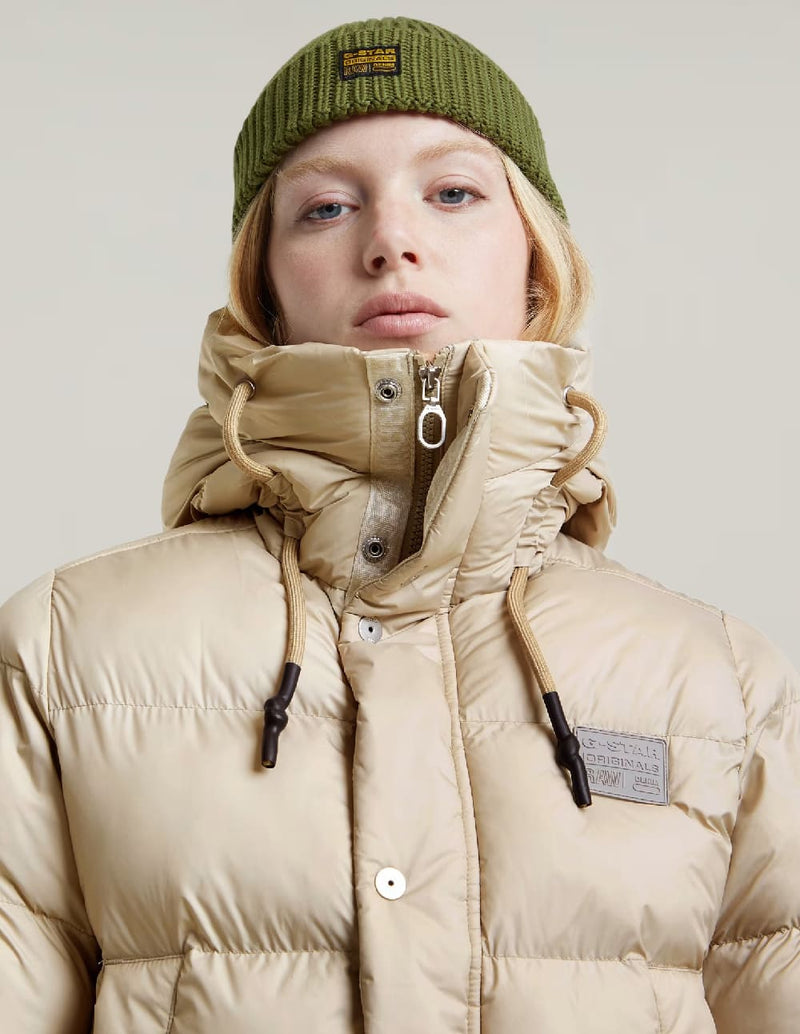 Parka G-Star Whistler Beige Mujer