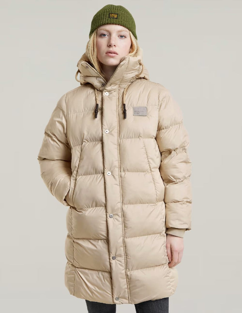 Parka G-Star Whistler Beige Mujer