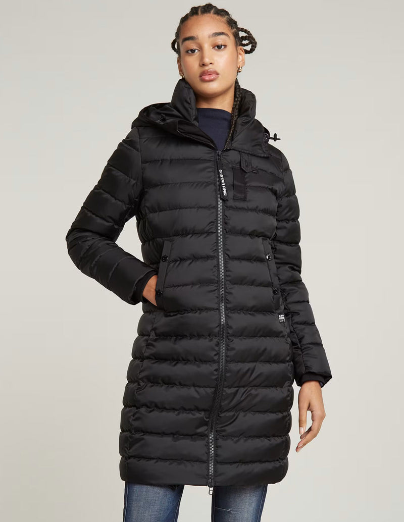 Parka Plumas G-Star Whisther Negra Mujer