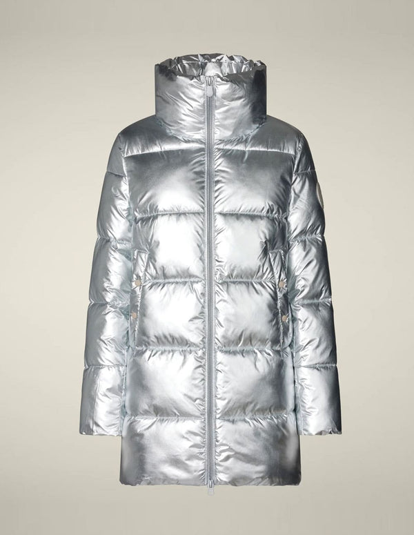 Plumas Save The Duck Gerda Plateado Mujer