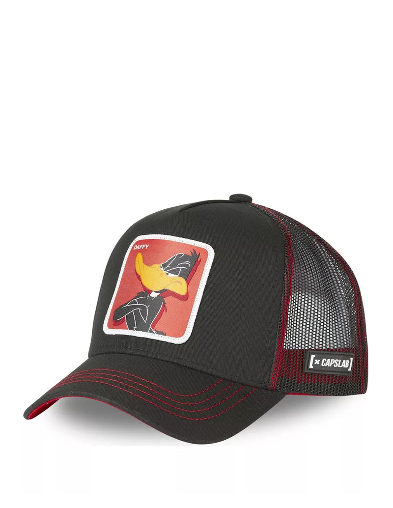 Gorra Capslab Pato Lucas Negra Unisex