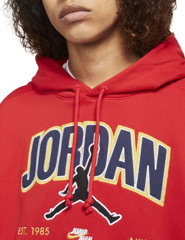 Sudadera con Capucha Jordan Jumpman EST 1985 Roja Hombre