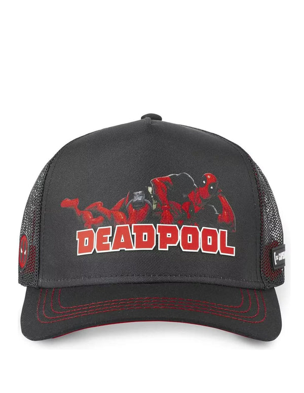 Gorra Capslab Deadpool Negra Unisex