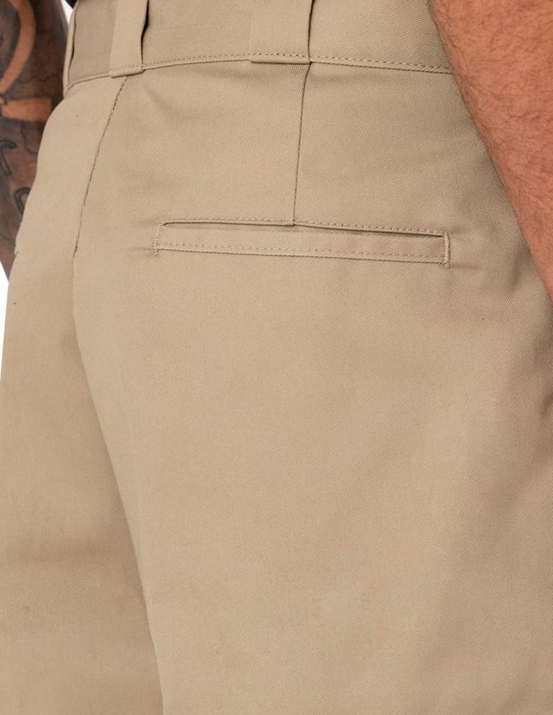 Pantalón Corto Dickies con Logo Beige Hombre
