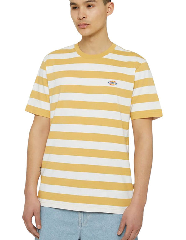 Camiseta Dickies Rivergrove Air Force Amarilla y Blanca Hombre